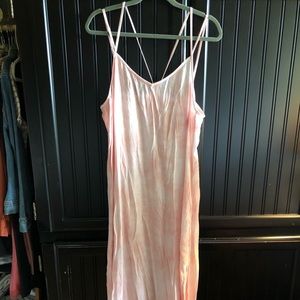 NWOT Aerie Tie Dye Midi Dress XL